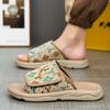 Slippers Men's Summer 2025 New Outer Wear Non-slip and Wear-resistant One-word Drag Trendy Beach Casual Cool Slippers