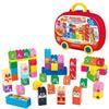 BlockLabo Block Lab Anpanman Hiragana Block Back Target Age 1 Year 6 Months and Over