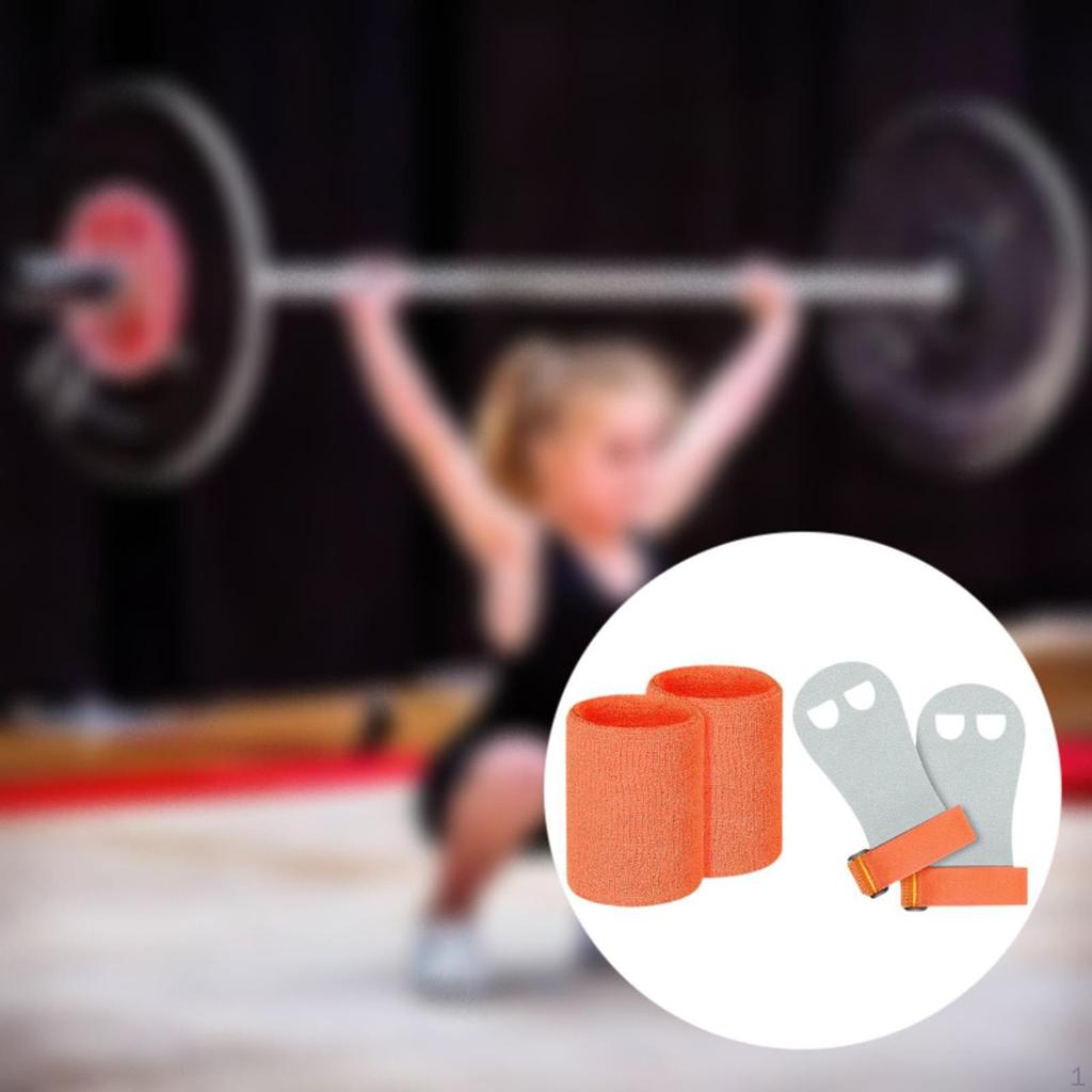 Gymnastic Bar Grips Equipment Palm Protection for Exercise Workout Football