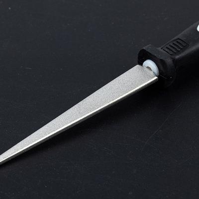 Алмазная заточка ножниц ножей стержневой напильник садовый инвентарь двухсторонний плоский изогнутый дизайн ручная точилка товары для дома