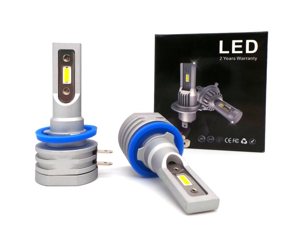 H11B LED Bulbs 9V-30V CANBUS CSP Kit New, Off-Road
