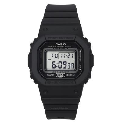 G-Shock Digital Кварцевые женские часы с черным полимерным ремешком и черным циферблатом GMD-S5600BA-1 200M