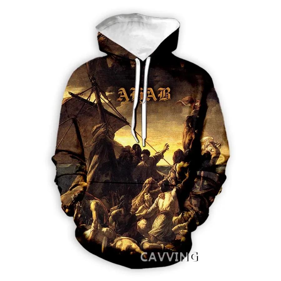 New Fashion AHAB Band 3D Printed Clothes Streetwear Men/women Hoodies Sweatshirt Fashion Hoody Hooded Pullover Tops
