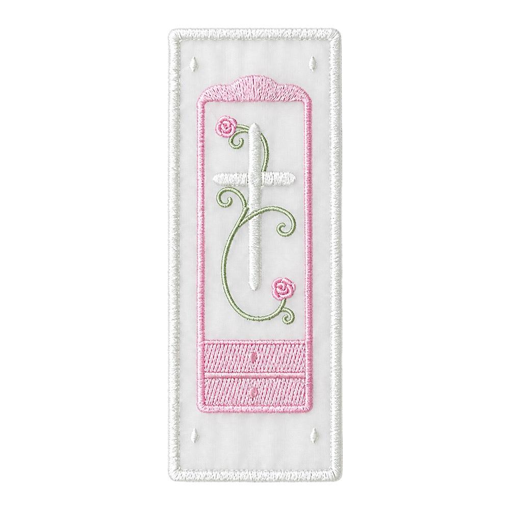 Embroidered Detail Rose Embroidered Bookmark Organza Reading Marker  Reading Marking Tool