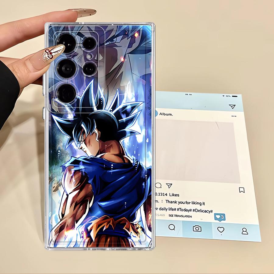 Чехол Dragon Ball Goku для Samsung Galaxy S25 Edge S24 Note 20 Ultra 10 S21 S23 Ultra S20 Plus S26 S22 FE Чехол для телефона