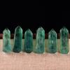 Radiant Natural Green Fluorite Quartz Crystal Point Hexagonal Wand For Healing And Reiki