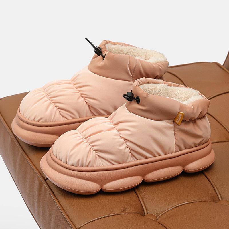 Зимняя обувь для женщин 2024 года, теплые пушистые меховые зимние сапоги, водонепроницаемые, высокие, легкие, на платформе, ботильоны Botas Mujer