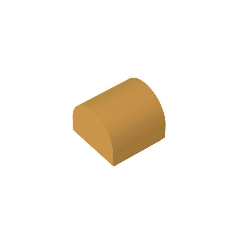 50 шт. 49307 Изогнутый 1x1x2/3 Гладкий скат Игрушка Для Технических Строительных Блоков Подарок Совместимая Сборка DIY MOC Дети