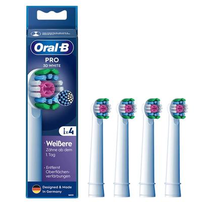 Сменная щетка Oral B Whitening WHITE 4 шт. Щетка/3D EB18-4-EL [предмет]