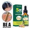 EELHOE 5 Days Ginger Hair Oil Natural Nourish Dry Damaged Hair Care