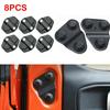 Aesthetic Upgrade Door Lock Trims & Covers Set for Jeep For Wrangler JL JT & For Willys (Fits Years 2018 2025)