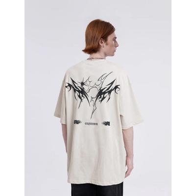 AELFRIC EDENFLAME ЗВЕЗДА ПРИНТ ХИП-ХОП ПЕРСОНАЖА Мужская футболка Davidson с принтом, футболка с коротким рукавом, трендовая футболка оверсайз