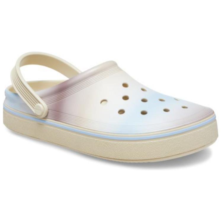 Crocs Пластиковые кроксы для улицы унисекс Костяные 208984-2Y3