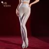 360 Бесшовные Глянцевые Колготки Смазанные Фитнес Колготки Танцы Йога Весна Осень Шелковистые Колготки