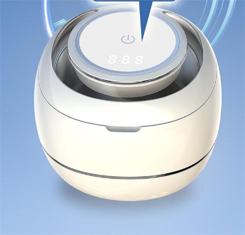 Ультразвуковой очиститель для ретейнеров зубных протезов ювелирных изделий Очищающая машина Мини портативный УФ Ультразвуковой Очиститель ретейнеров для зубных протезов