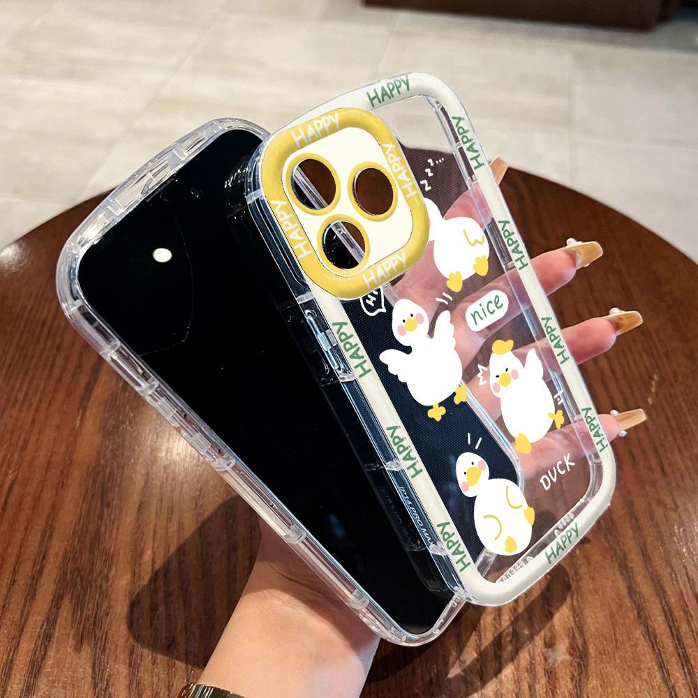 Чехлы для мобильных телефонов iPhone 11 13 XR 15 Pro Max 12 14 Pro Max чехол для iPhone 16 7 Plus 8 Plus XS Max Мультяшный узор Защита от падений Ударопрочный