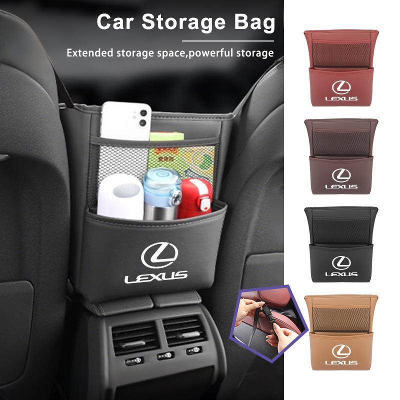 CKU5 Car Seat Back Storage Bag Tissue Holder Tools Organizer Accessories For Lexus UX250h RX450h CT200h RX400h NX300h RX350 RX300 GX4