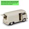 Масштаб 1/24 Welly 1963 Volkswagen T1 Bus, модель автомобиля из сплава, литье под давлением, металлические игрушечные автомобили, модель автомобиля, коллекция высокой имитации, детские подарки