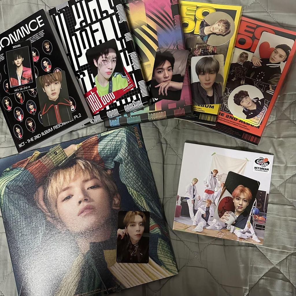 [USED] NCT127 NCT Album 7-piece Set (with Trading Card)