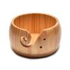 Wooden Yarn Bowl Knitting Storage Basket Wool Holder Organizer With Handmade Holes DIY Knitting Crochet Weaving Tool