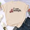 I Am Kenough T-shirts Women Anime T Shirt Female Funny Y2k Streetwear Clothes Unisex