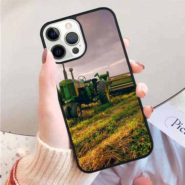 Чехол для телефона Трактор Сельскохозяйственная техника Для iPhone 17 Air 15 16 14 Plus 11 12 13 Pro Max Apple max