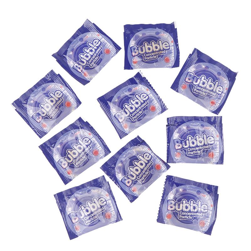 Пакеты с концентратом мыльных пузырей для мыльных пистолетов и машин - 10 простых в использовании пакетов