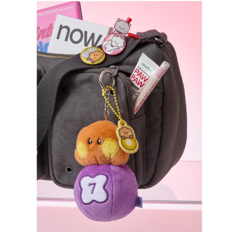 Плюшевый брелок BTS minini СЧАСТЛИВЫЙ GATCHA