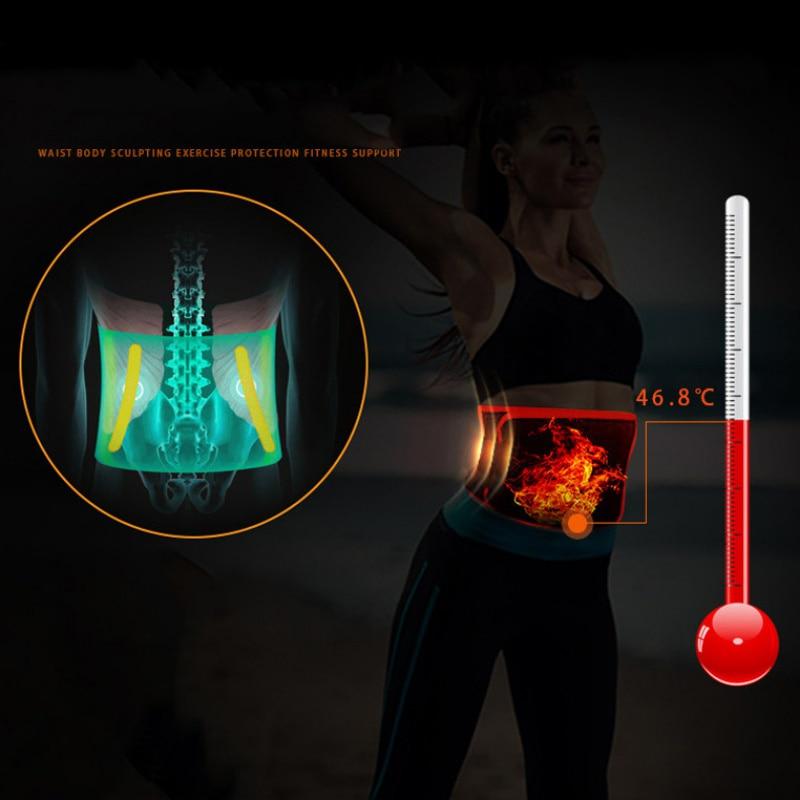 Waist Trimmer Belt Weight Loss Sweat Band Wrap Fat Tummy Stomach Sauna Sweat Belt Sport Safe Accessories Black Pink Yellow