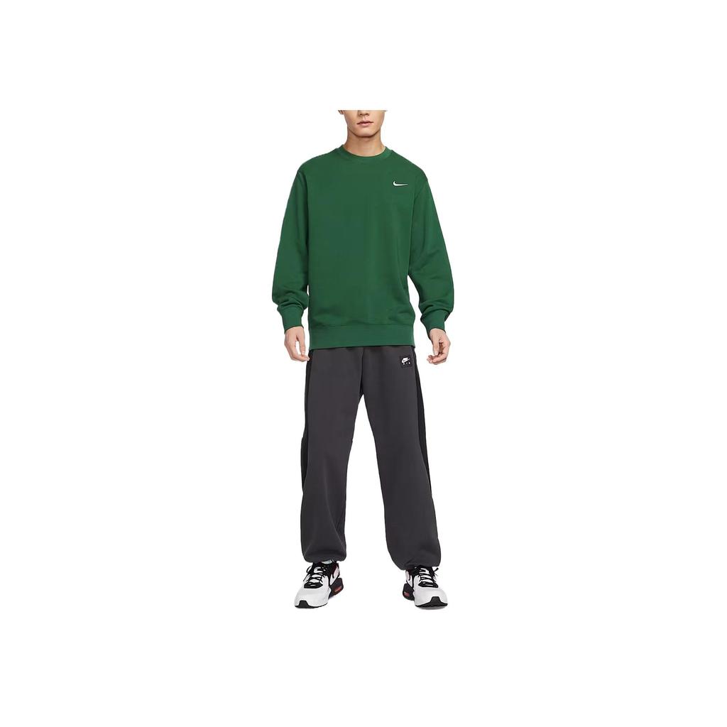 Nike SS25 Командный Клуб Удобная Модная Универсальная Повседневная Толстовка Мужские Толстовки Canyon-Green IB8825-341