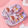 Детские тапочки Zapatos Niña Cartoon 2024 года, новинка лета, нескользящая домашняя обувь для мальчиков, милые тапочки для девочек, шлепанцы, детская обувь Pantuflas