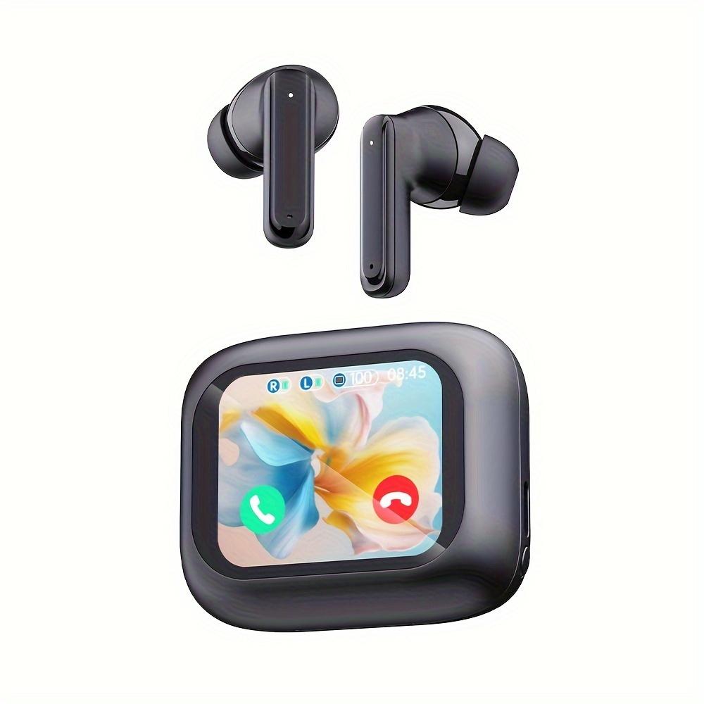 high quality2025 New Upgraded Smart LCD Touchscreen Earbuds, New Wireless Earbuds, Unisex Sports Earbuds, Chinese/English Language Switching,
