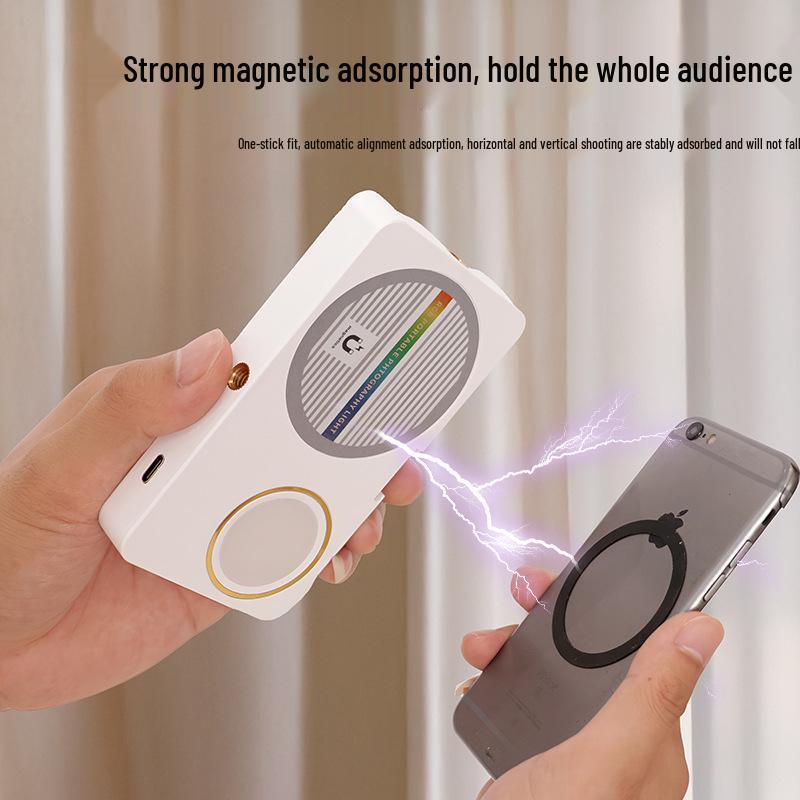 N19 Компактный трехцветный магнитный карманный заполняющий свет