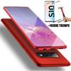 Protective Case - PROSHOP - Samsung Galaxy S10 - Flexible - Red - Matte