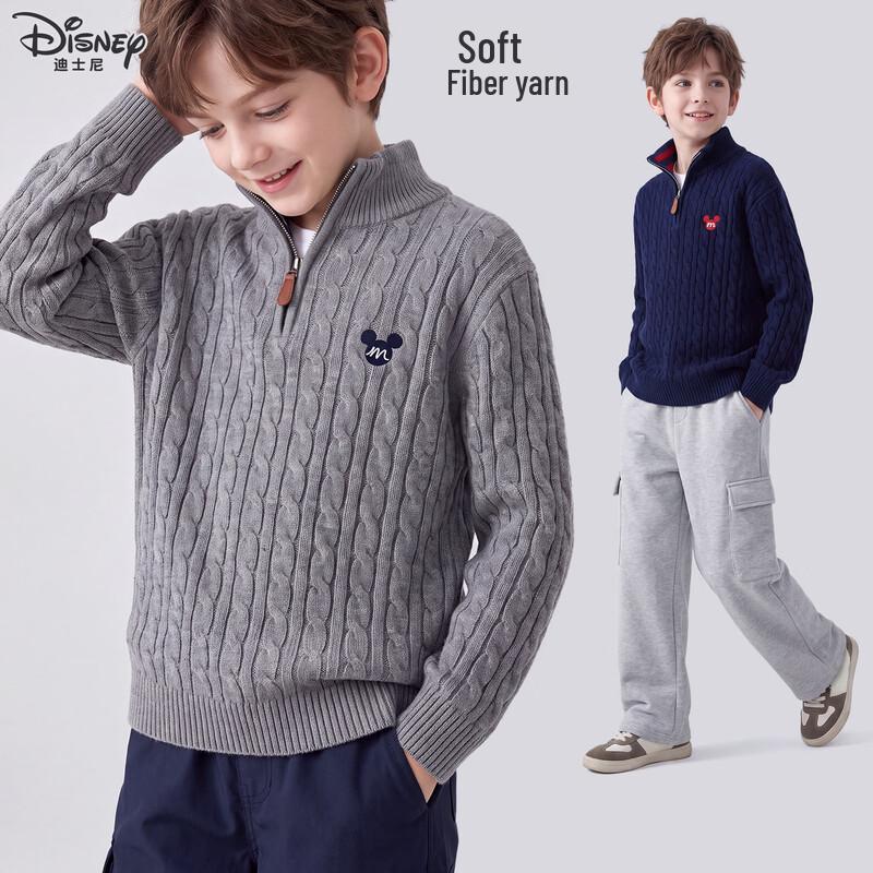 Disney Утолщенный вязаный свитер для мальчика