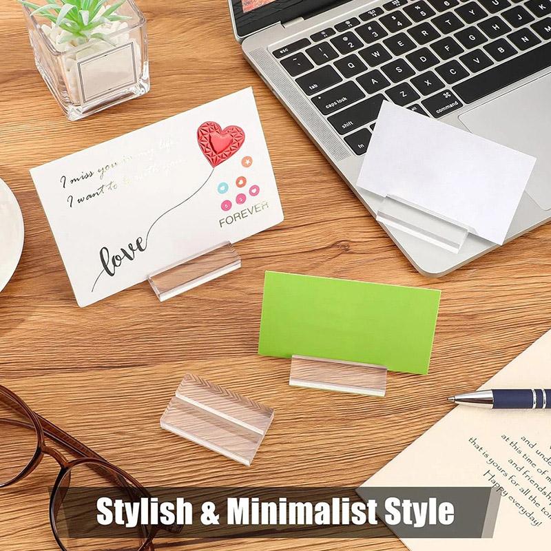 3 шт. держатель для карточек, прозрачный поднос, офисный стол, подставка для номера, домашний декор, дисплей для карточек, свадебная вечеринка, акриловые подставки