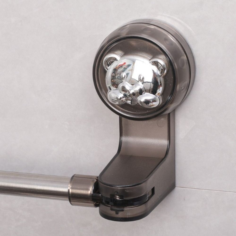 Suction Cup Towel Rack Wall Mounted Clothes Drying Rack Durable Slipper Rack