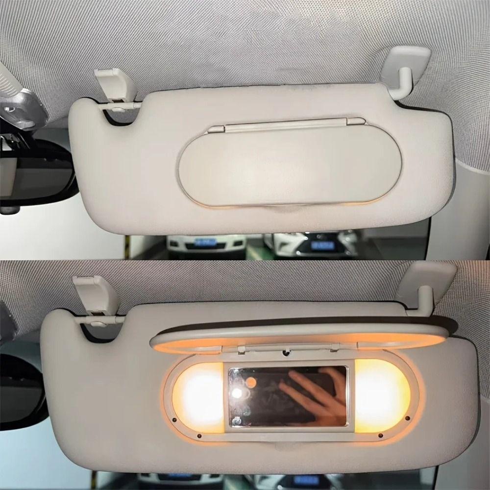 Anti-Glare Car Sun Visor Mirror Cover Durable Vanity Mirror Summer Sun Visor Car Accessories