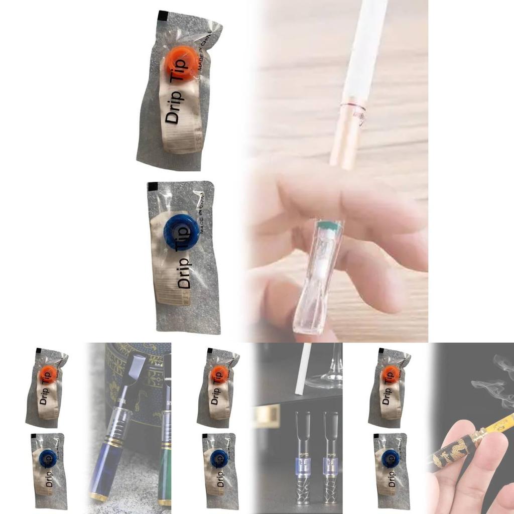 Силиконовый мундштук для курения с разноцветными уплотнителями для водонепроницаемости и предотвращения протечек