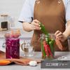 Стеклянный набор для ферментации из 2 предметов, 1 л – Банка для маринования с грузами и гидрозатвором для квашеной капусты, кимчи, комбучи и маринованных овощей