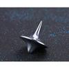 Accurate Spinning Top, Vintage Totem Zinc Alloy Silver Toy Gift