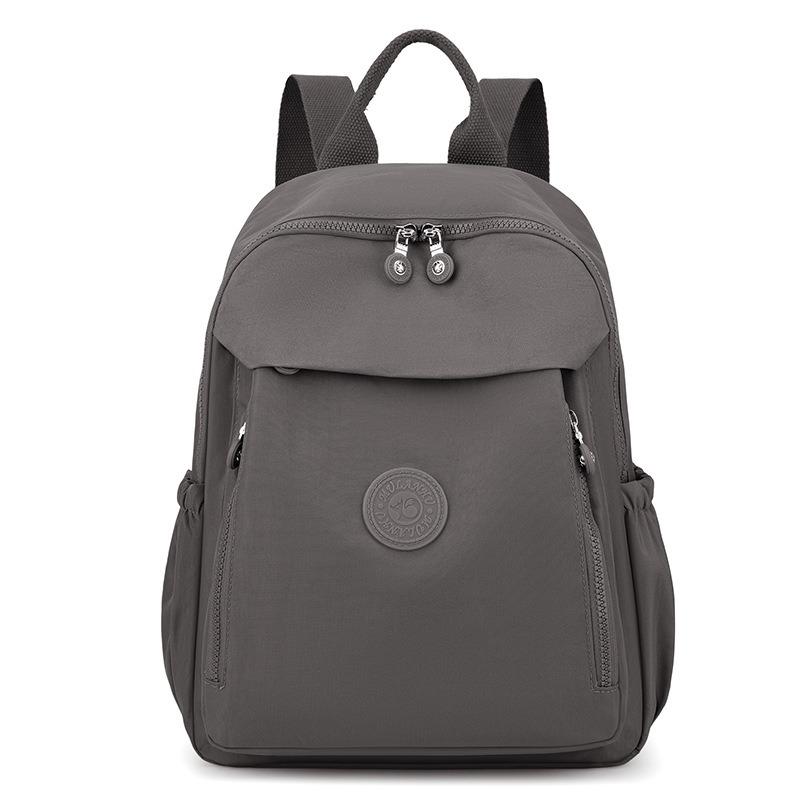 Летний новый рюкзак легкий брызгозащищенный рюкзак повседневный многосекционный дорожный нейлоновый рюкзак женский тренд