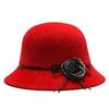 Winter Hat Wool Ball  Imitation Mink Fur Fisherman's Hat Grandma  Outdoor Fashionable Sun Protection Warm Woolen Pot Hat