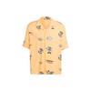Originals Enjoy Resort Shirt Full Print Cartoon Sports Short Sleeve Men Shirts Acid-Orange-Yellow IT8178