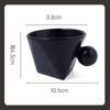 190ML Irregular Mug Creative Triangle Base Mug Lovers Breakfast Mug Office Coffee Mug Living Room Coffee Table Decorative Mug