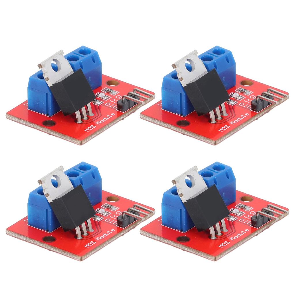 Комплект из 4 шт. Модуль драйвера MOS Драйверная плата Набор аксессуаров для Raspberry Pi 0?24V