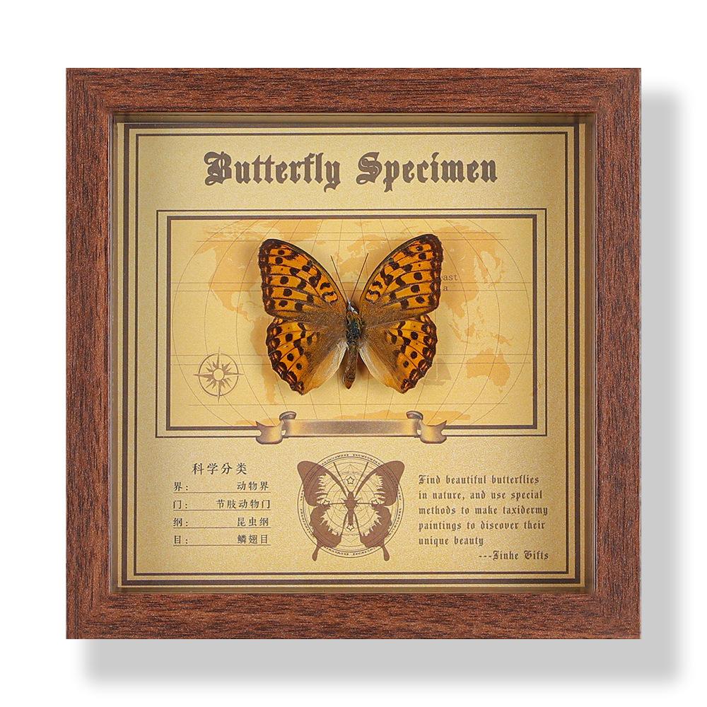 Фото рамка с настоящим specimen бабочки, декоративная картина, 3D украшение, ручная работа DIY, подарок на день рождения, specimen насекомого