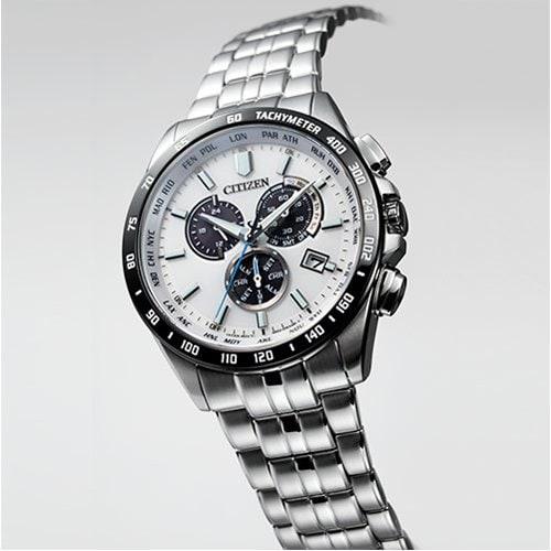 Citizen CB5874-90A ( Часы CITIZEN COLLECTION Eco-Drive радиоуправляемый хронограф Direct Flight)
