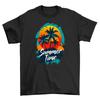 Summer_65 - Palm Trees Vibes T-shirt, 100% Cotton, Funny Beach Shirt, Unisex Des