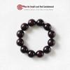 Natural Small-Leaf Sandalwood Bracelet, Unisex Prayer Beads, Single Strand, 0.8, Old Material, 108 Beads